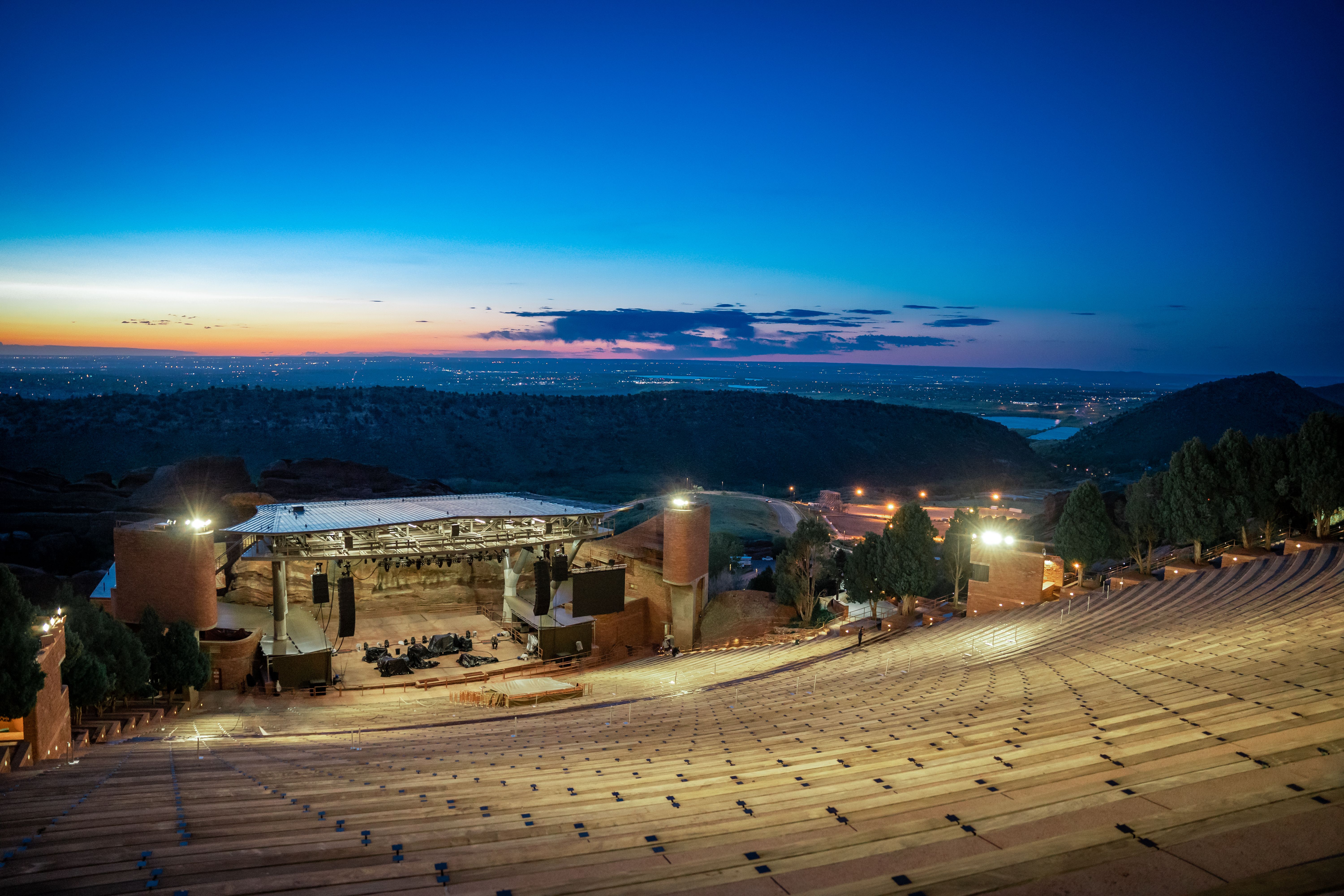 Free Red Rocks Amphitheater Stock Photo