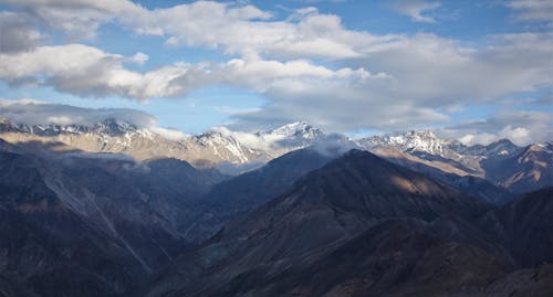 Free stock photo of blue sky, clouds, mountain