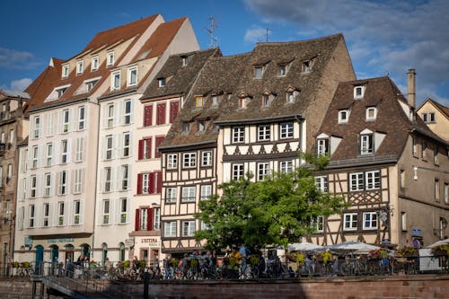 Old Buildings Landmark in Strasbourg France