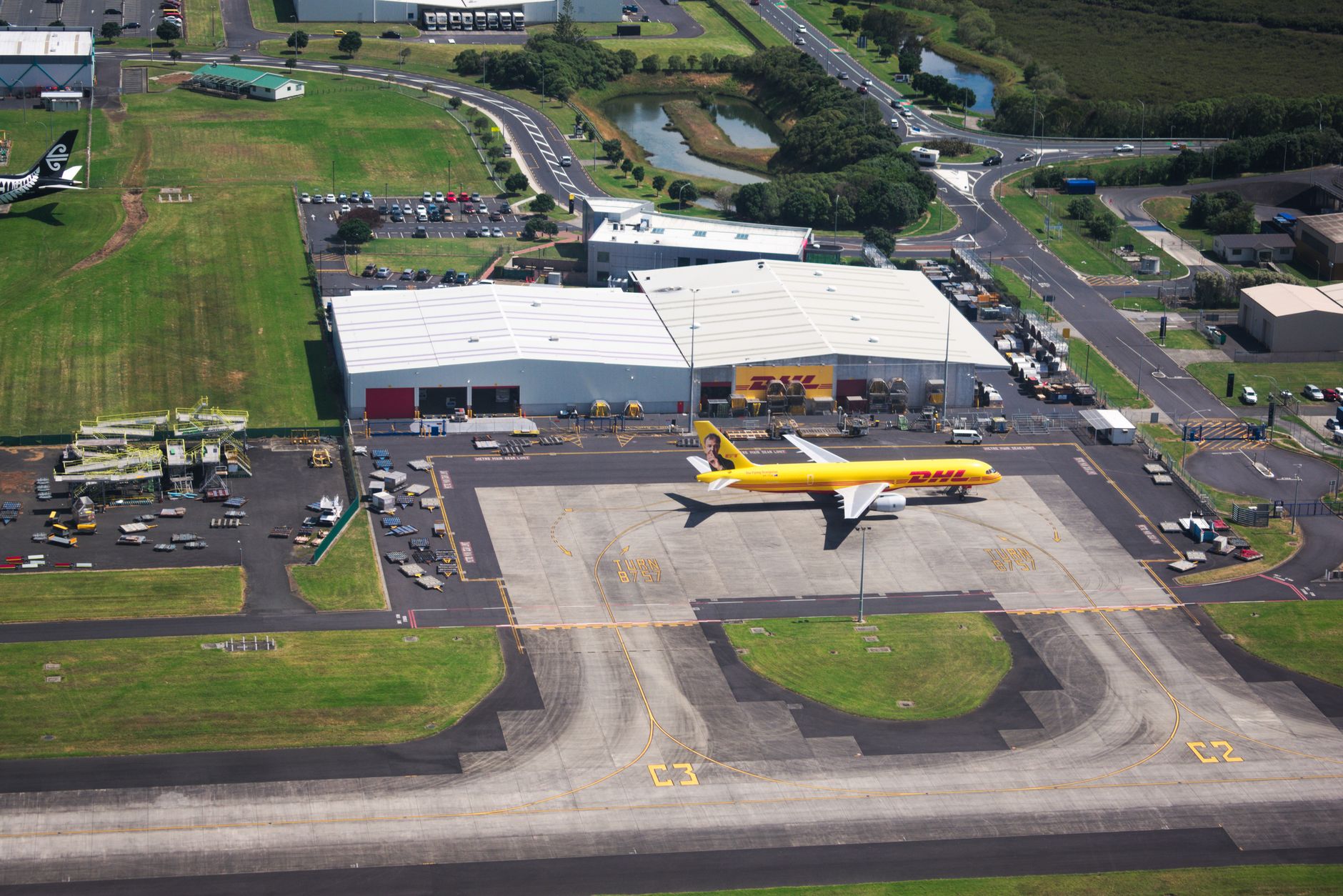 Airport infrastructure adapting to drones
