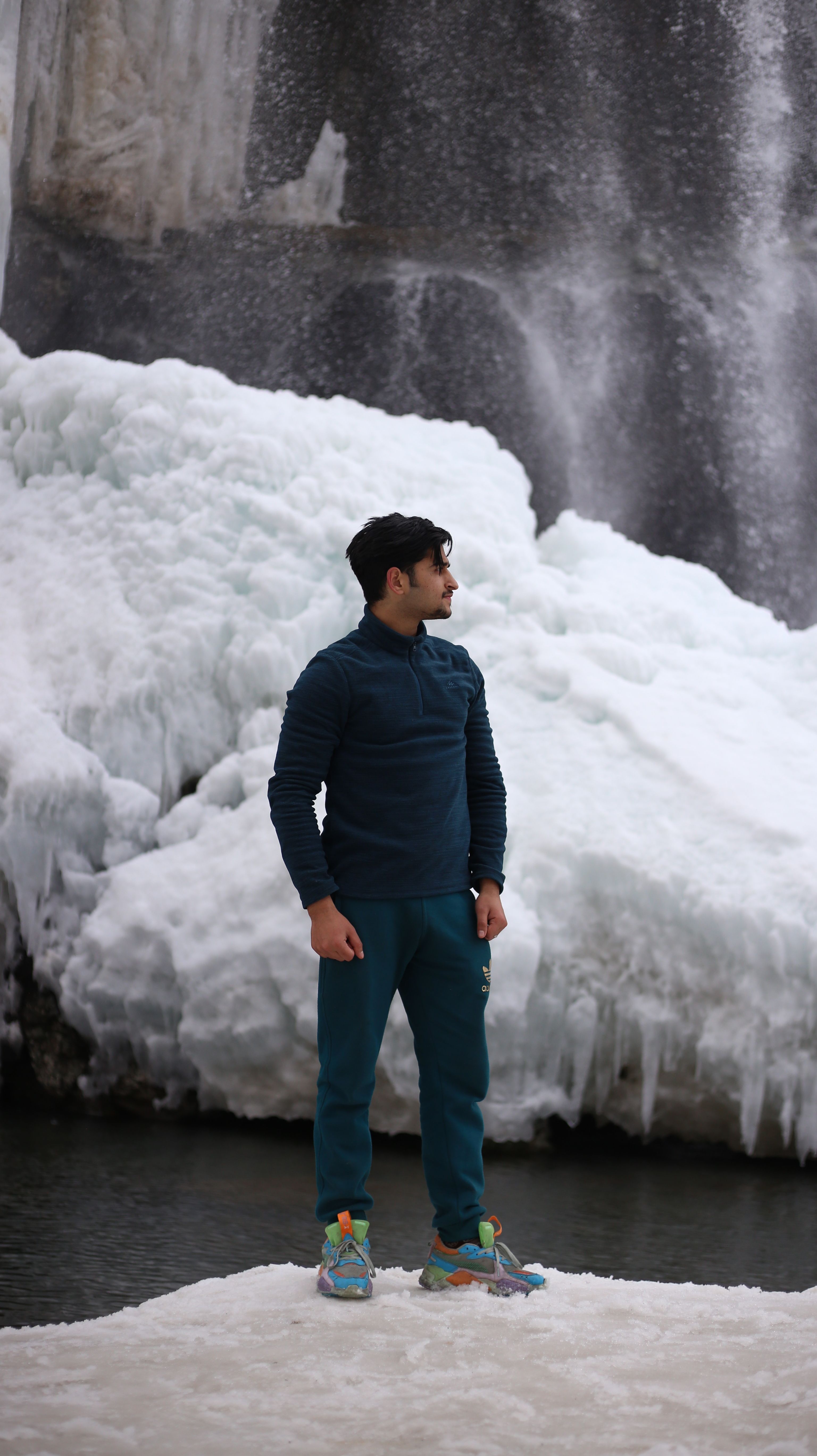 Man In Ice Man in Ice Cave · Free Stock Photo