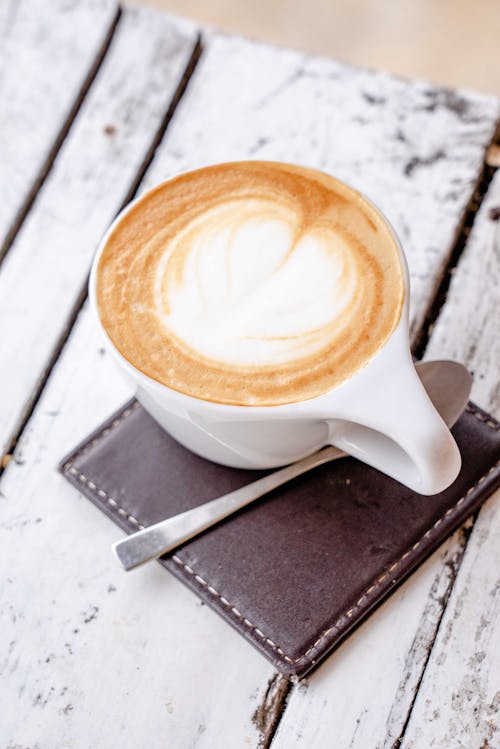 Kostnadsfri bild av cappuccino, dryck, närbild