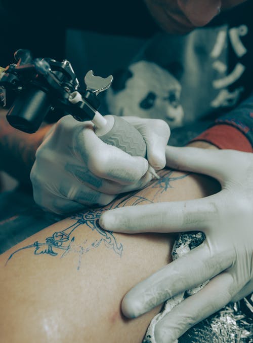 Δωρεάν στοκ φωτογραφιών με tattoo, γκρο πλαν, δημιουργικότητα