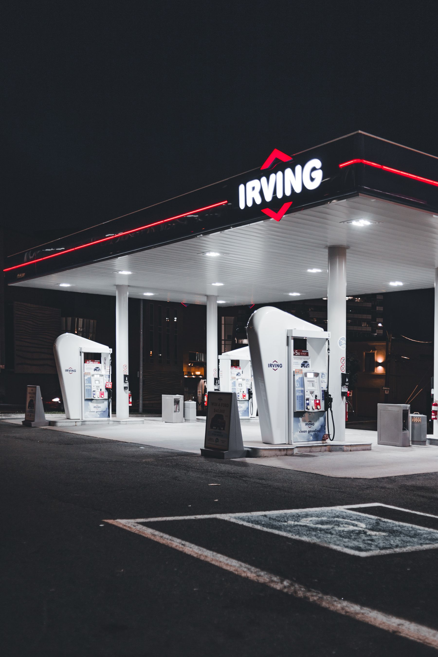 Gas station and convenience store