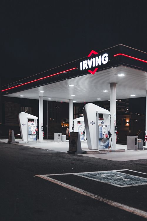 Gas station