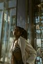 Free stock photo of cityscape, ethnic woman, mirrors