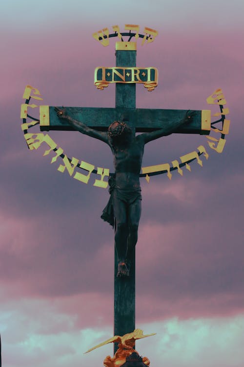 Jesus Christ on Cross Statue