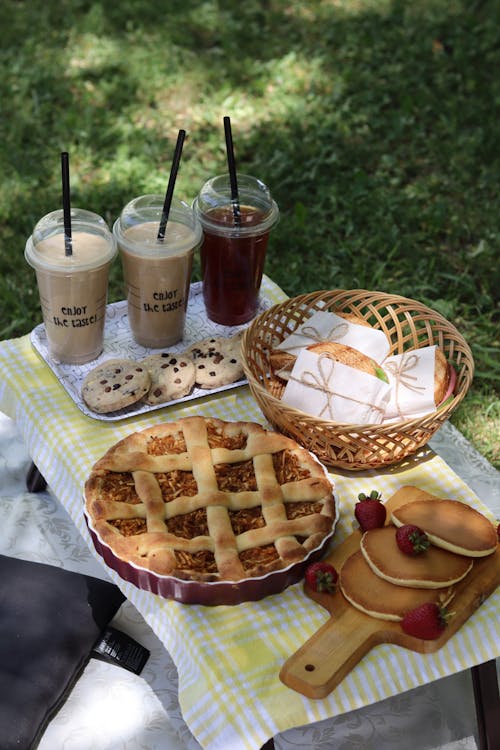 Food on Picnic Table