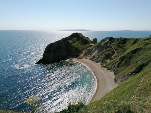 Kostnadsfri bild av blå himmel, dorset, durdle dörr