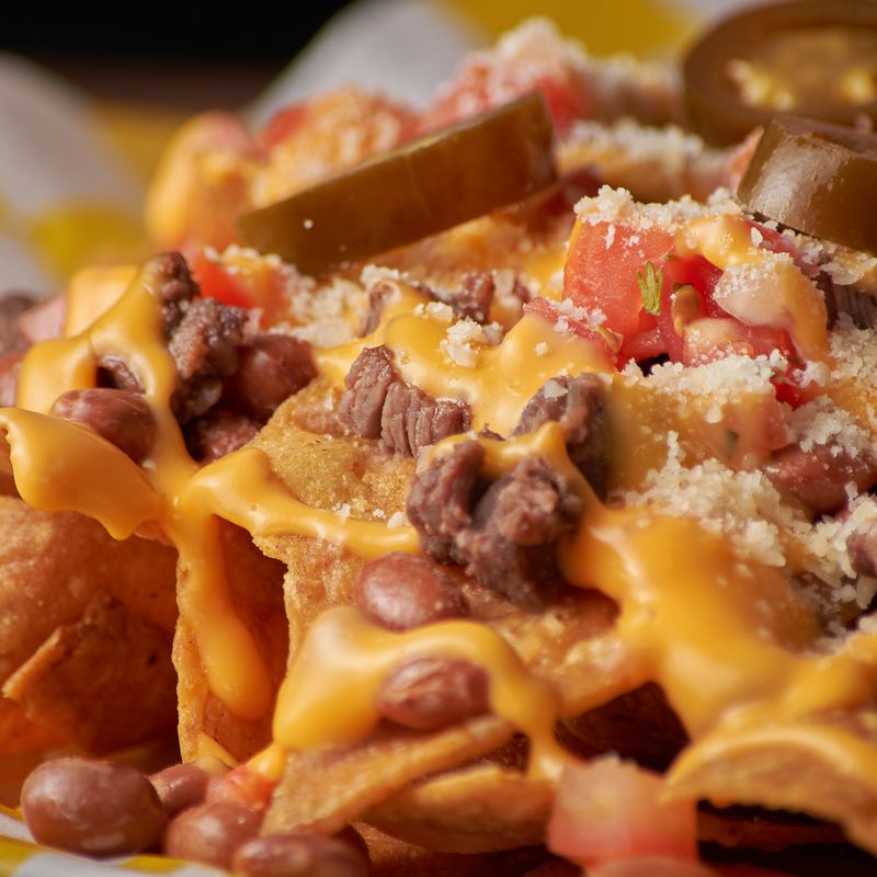 Cheesy Loaded Nachos