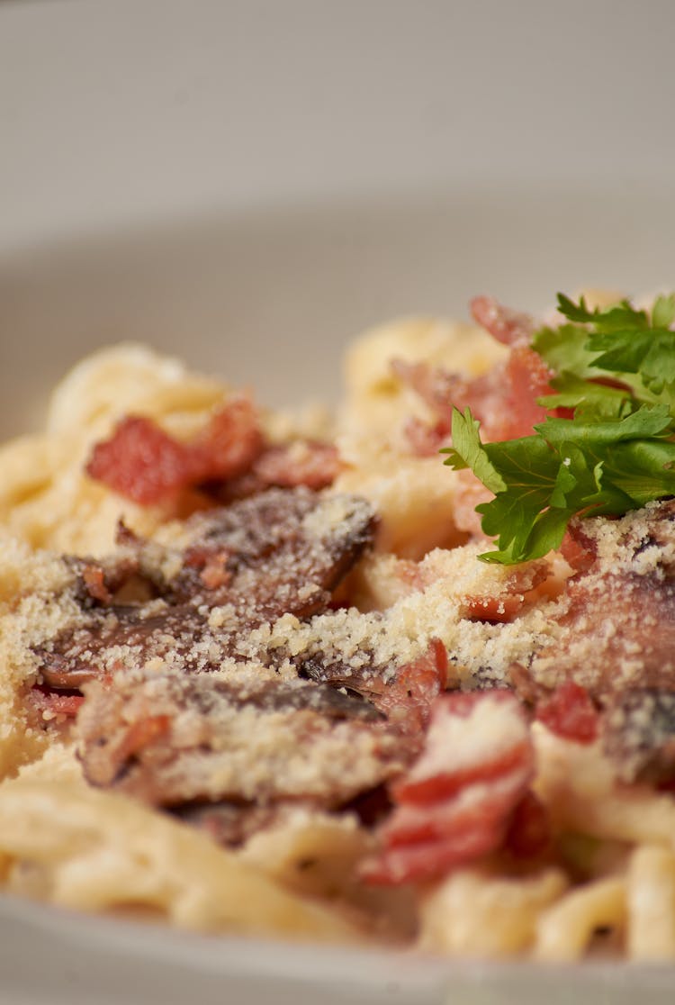 Close-up Photo Of Delicious Pasta 