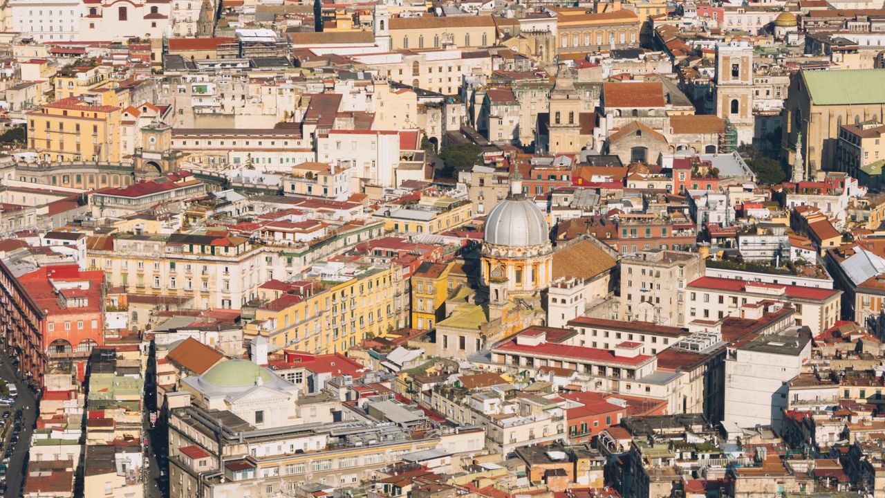 Naples, Italy skyline