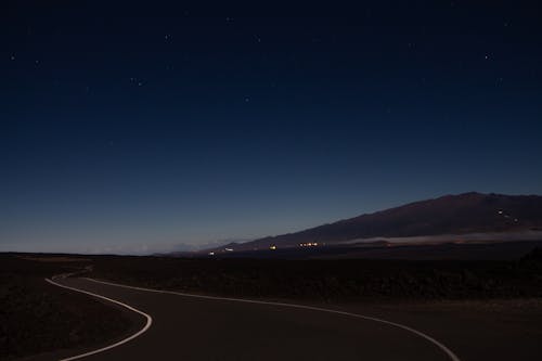 Free Starry Sky at Hawaiʻi Volcanoes National Park Stock Photo