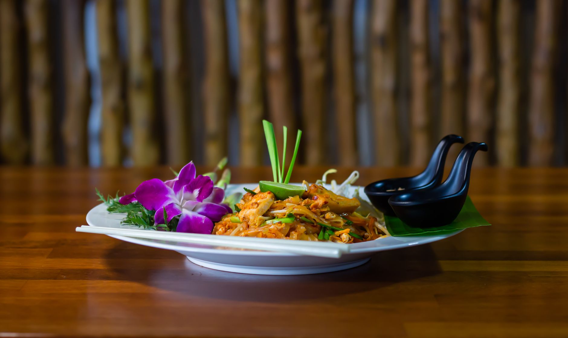 Close-up of sizzling river prawn in wok