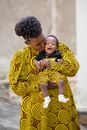 Mother and Son in Matching Outfits