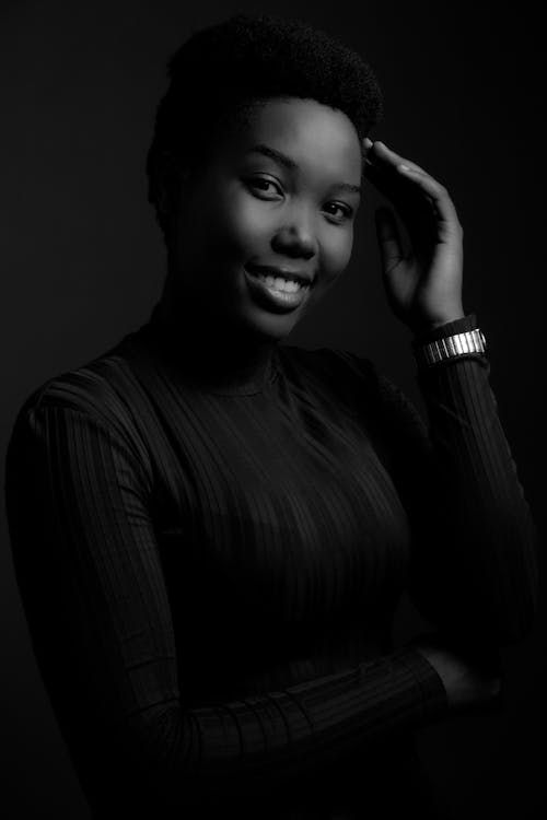 Ingyenes stockfotó afrikai nő, álló kép, egyszerűség témában