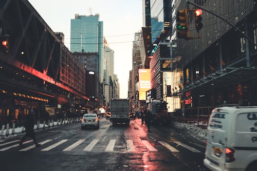 Crosswalk in Manhattan