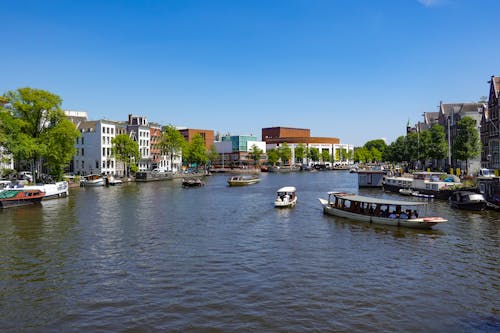 Immagine gratuita di acqua, amstel, amsterdam