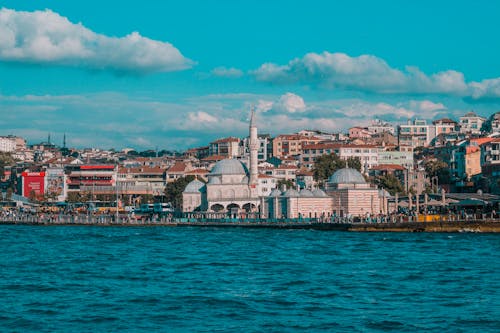 Mosque on Sea Shore in Istanbul