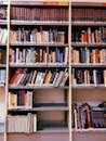 Bookshelves Filled With Books