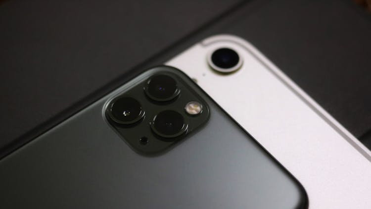 Close Up Shot Of A Smartphone