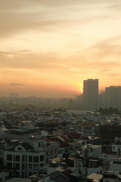 도시, 수도, 이른 아침의 무료 스톡 사진