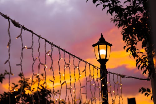 
A Street Lamp during a Twilight