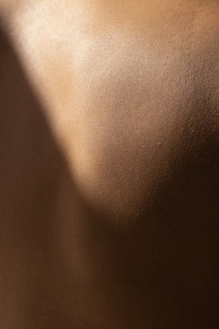 Close-up Of Human Skin