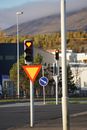 Free stock photo of akureyri, love, traffic lights