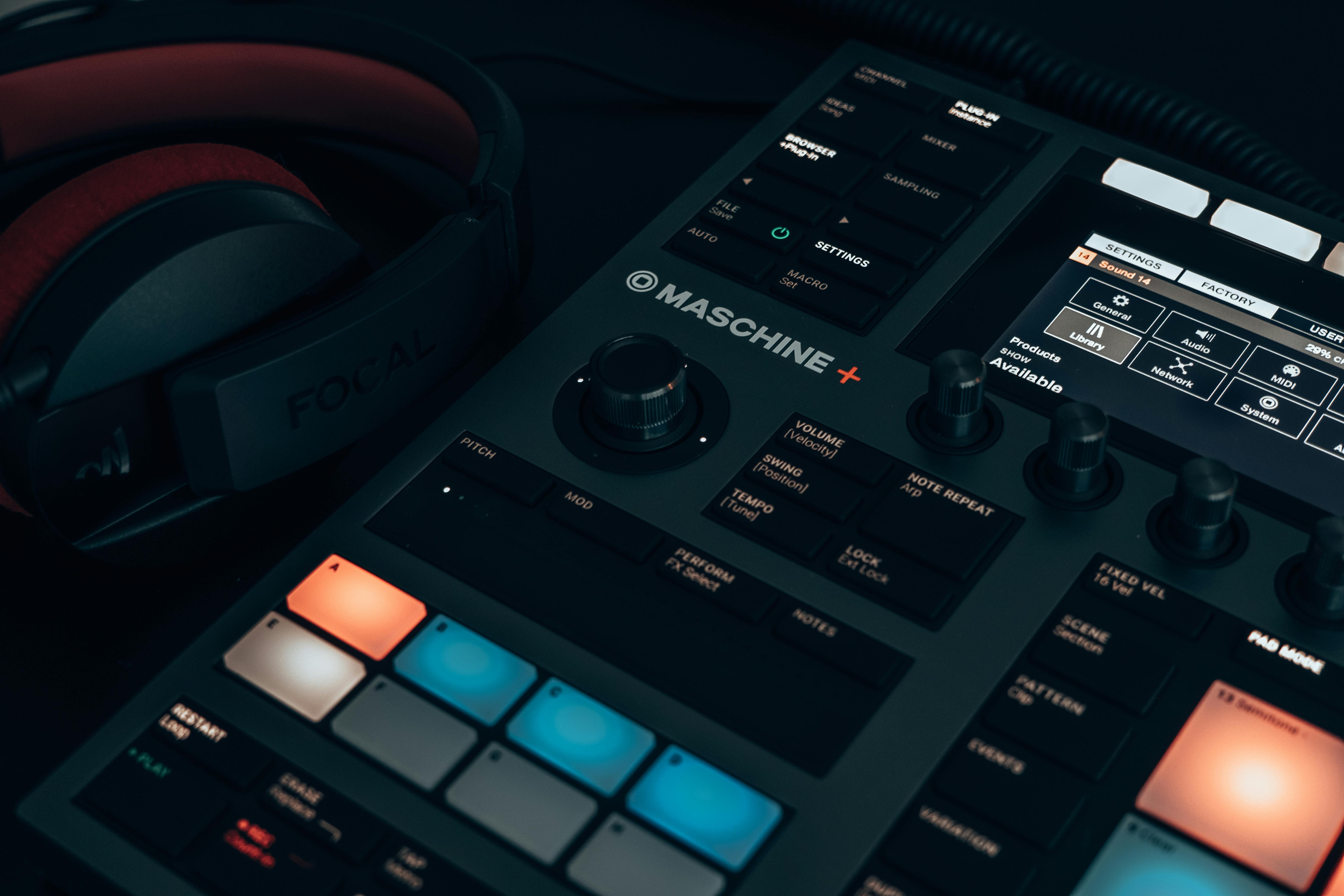 A sound mixing machine