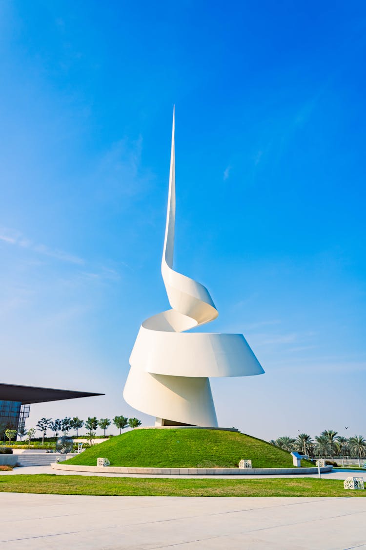 The Scroll Monument In Sharjah United Arab Emirates