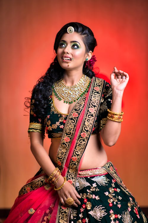 インド文化, スタジオ撮影, ファッションの無料の写真素材