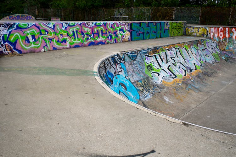 An Empty Skatepark