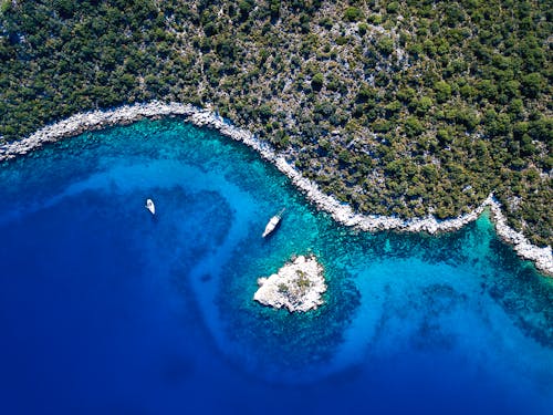 Бесплатное стоковое фото с türkiye, анталия, Аэрофотосъемка