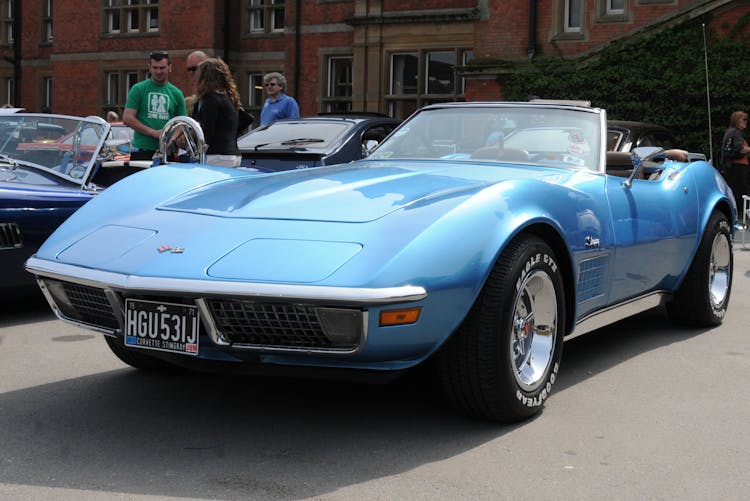 Chevrolet Corvette Car Parked On An Open Lot