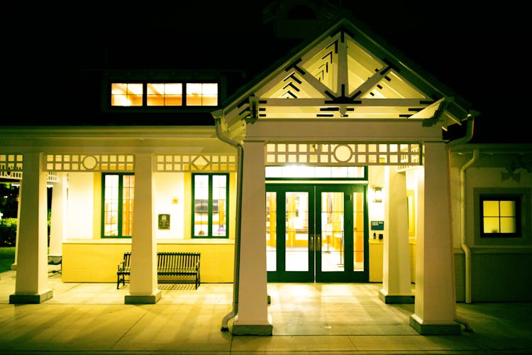 A Front Porch Of A House