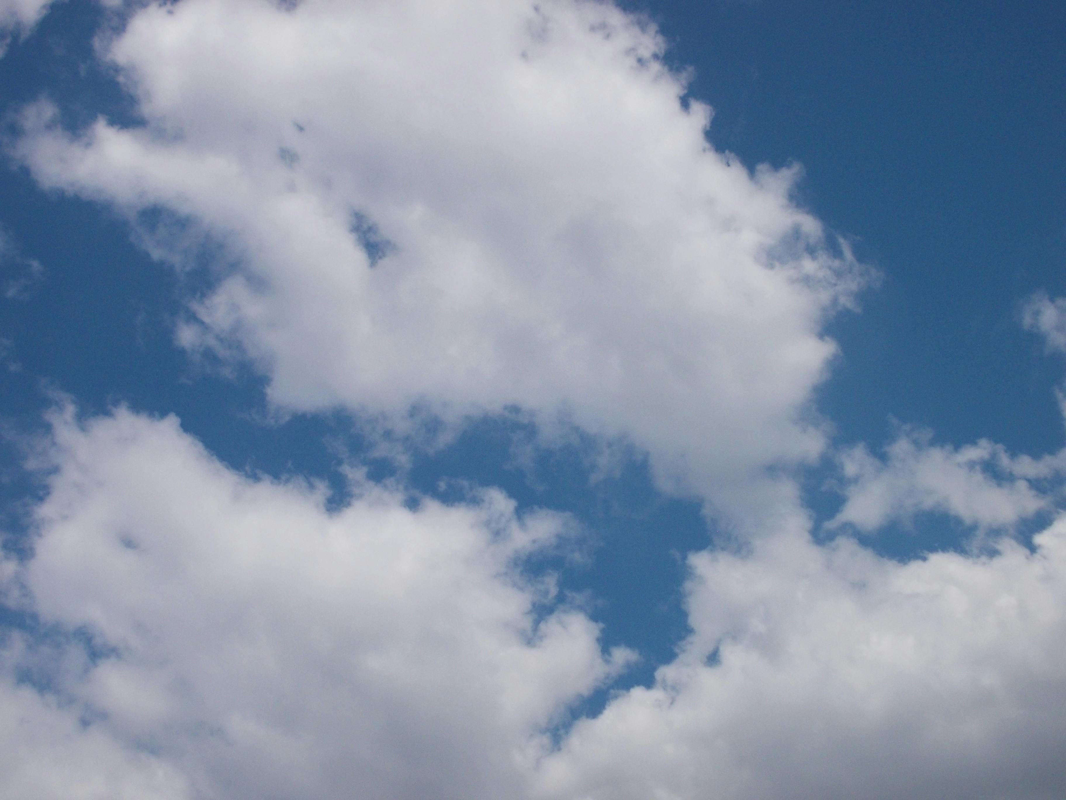 Free stock photo of cirrus clouds, cumulus clouds, head