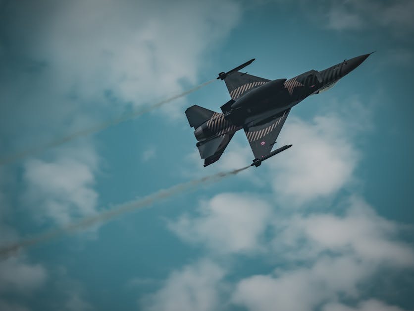 Speedy jets on the sky. Stock Photo by ©vladvitek 66004751
