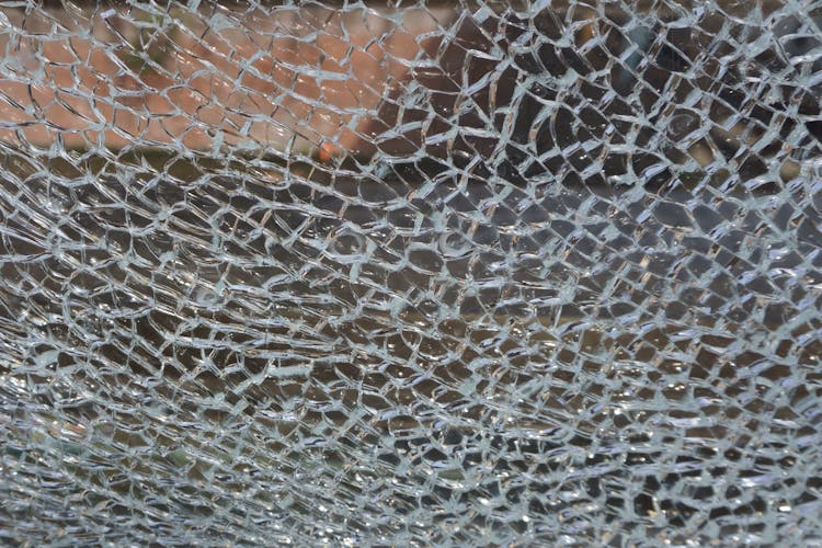 Photo Of Shattered Glass