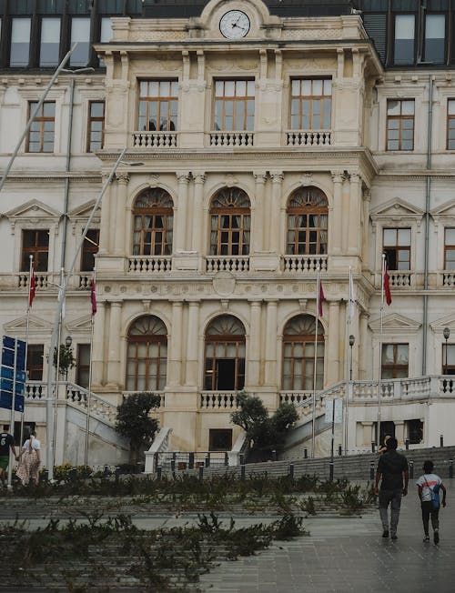 Facade of a Government Building 