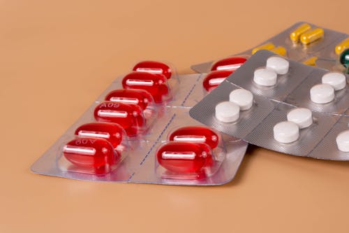 Medications With Orange Background