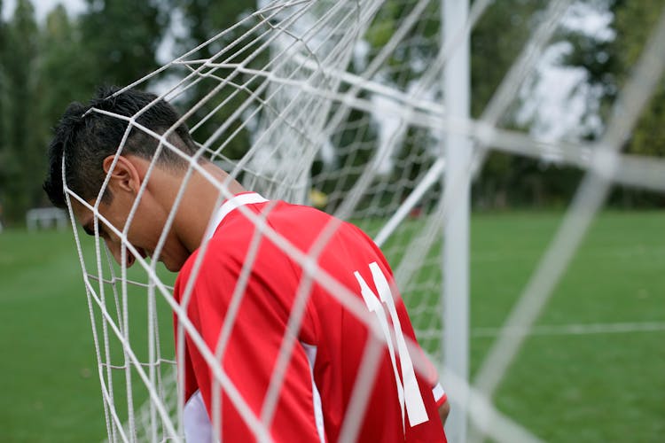 Soccer Player On Field