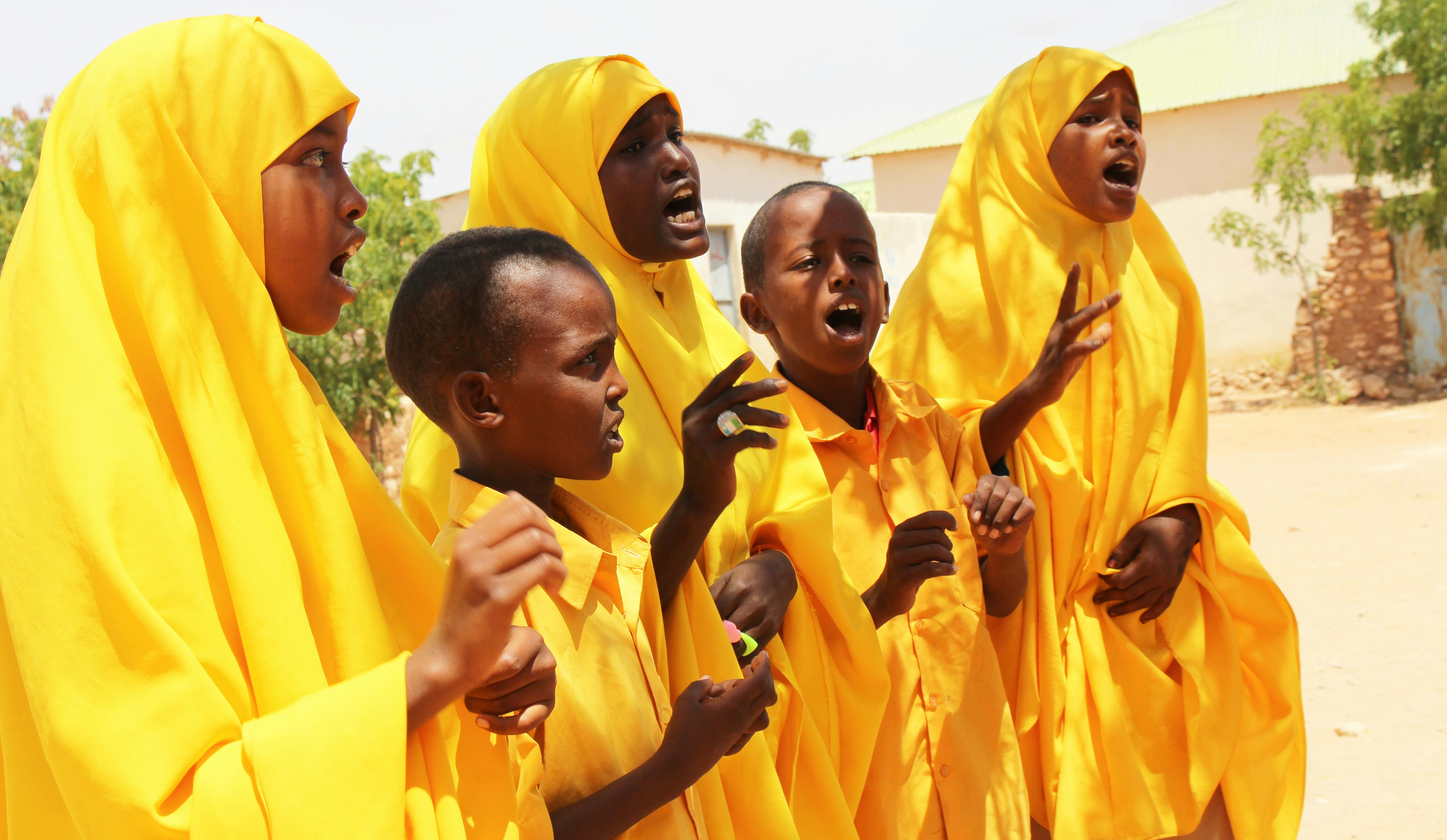 Free stock photo of africa, elementary school, singing