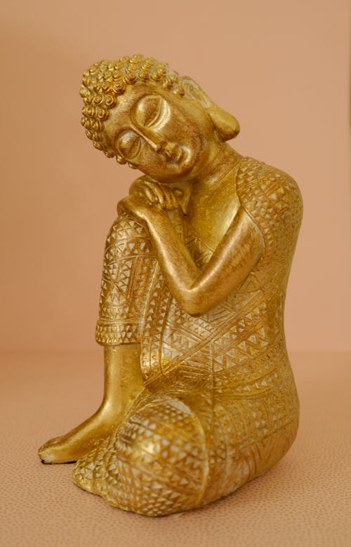 Imagine de stoc gratuită din a închide, aur, Buddha