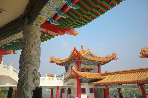 Základová fotografie zdarma na téma buddhismus, chrám, čínská architektura