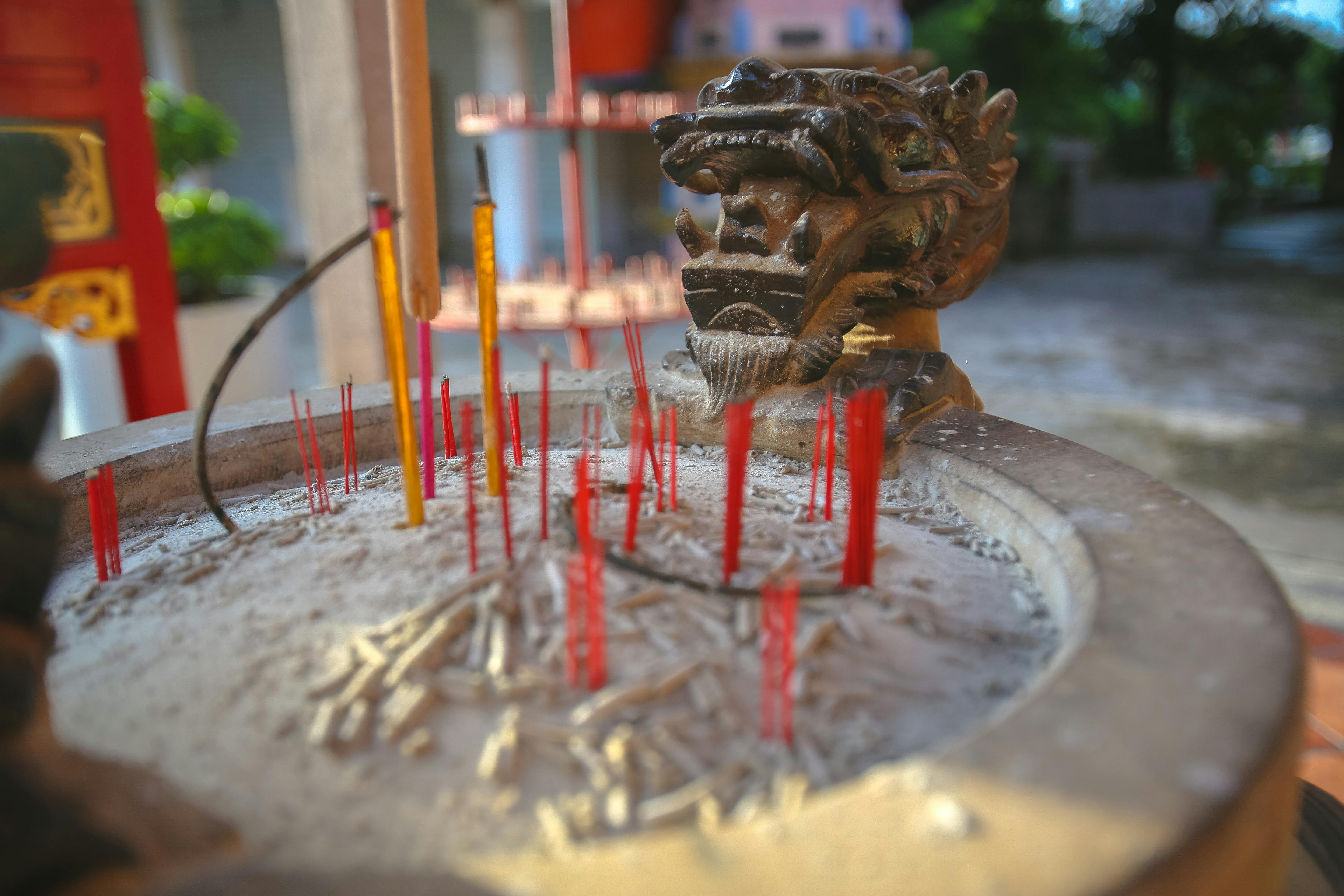 Bronze Dragon Head · Free Stock Photo