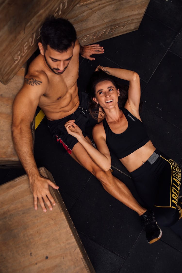 Couple At The Gym 