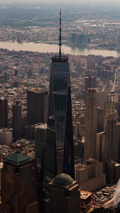 Foto profissional grátis de aerofotografia, cidade, cidade de nova iorque