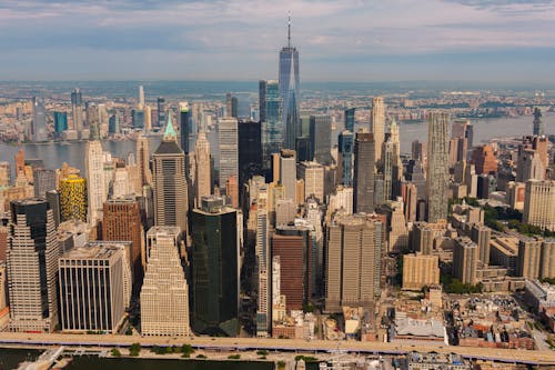 Ingyenes stockfotó épületek, new york city, sokemeletes témában