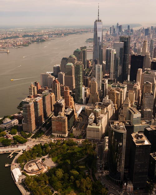 Foto profissional grátis de aerofotografia, cidade de nova iorque, edifícios